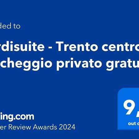 Verdisuite - Trento Centro - Parcheggio Privato Gratuito Экстерьер фото