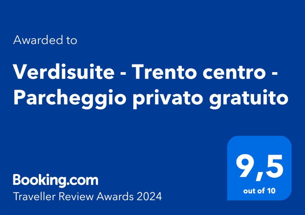 Verdisuite - Trento Centro - Parcheggio Privato Gratuito Экстерьер фото